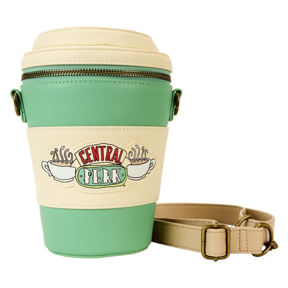 Friends Central Perk To-Go Coffee Cup Figural Scented Crossbody Bag NWT - Picture 2 of 6